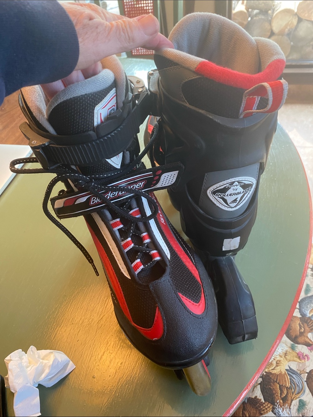 Men’s Inline Skates - Black & Red